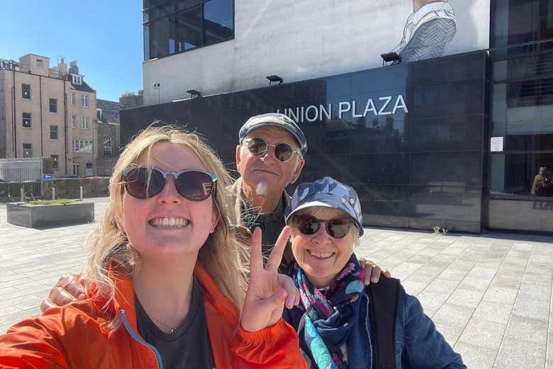 Visitando Aberdeen a pie