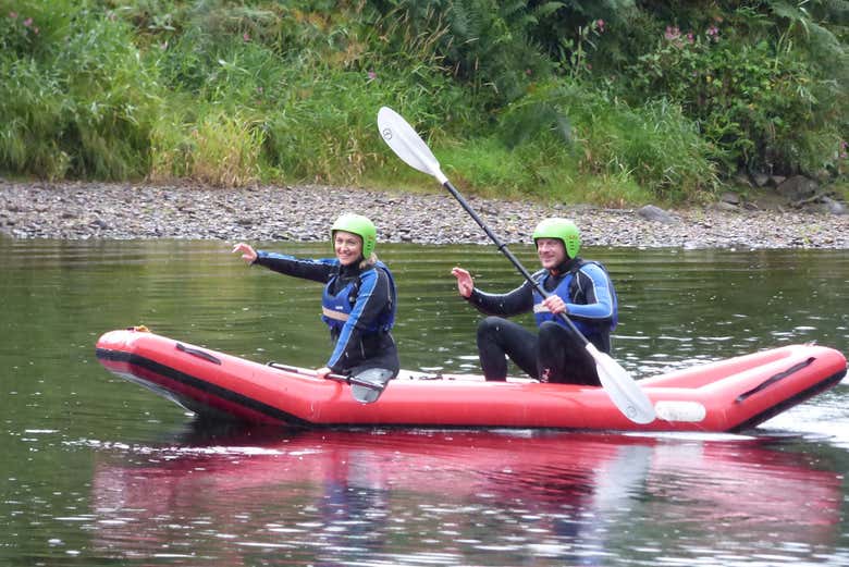 Naviguez en duckie sur le fleuve Tay