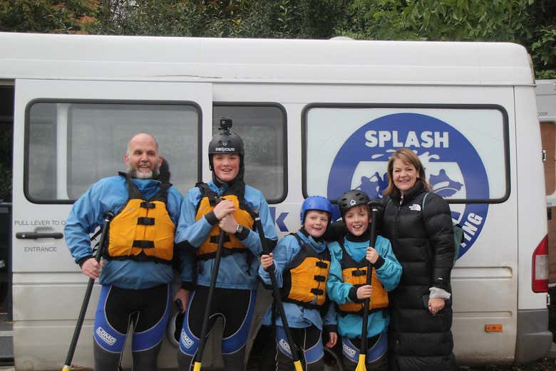 White water rafting in Aberfeldy