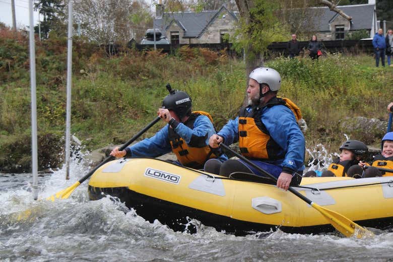 Rafting sul Tay