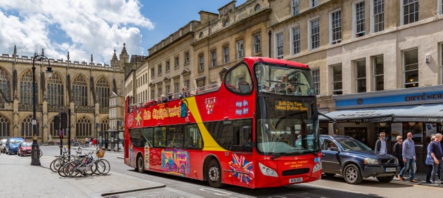 Autobus turistico di Bath