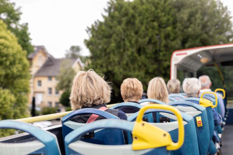 Come on a bus tour of Bath