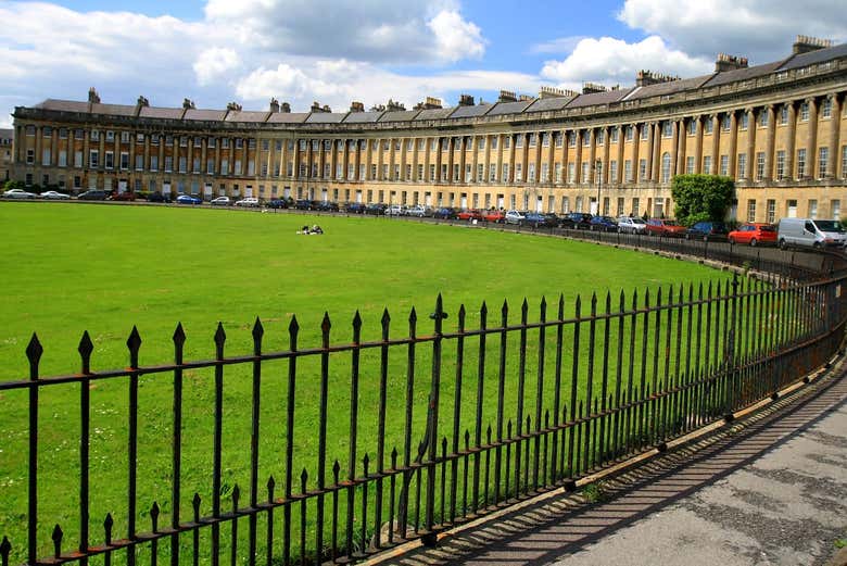 Admiraremos el Royal Crescent