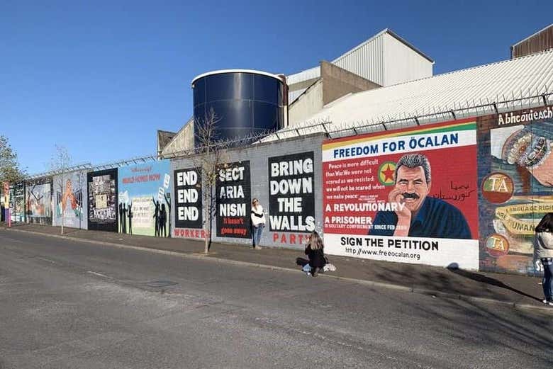 Muro de la Paz en Belfast