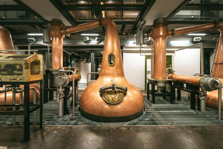Instalaciones de la destilería