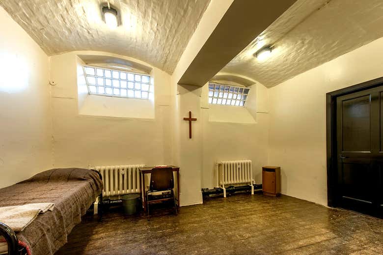 Una de las celdas de Crumlin Road