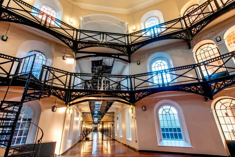 Interior de la antigua cárcel Crumlin Road