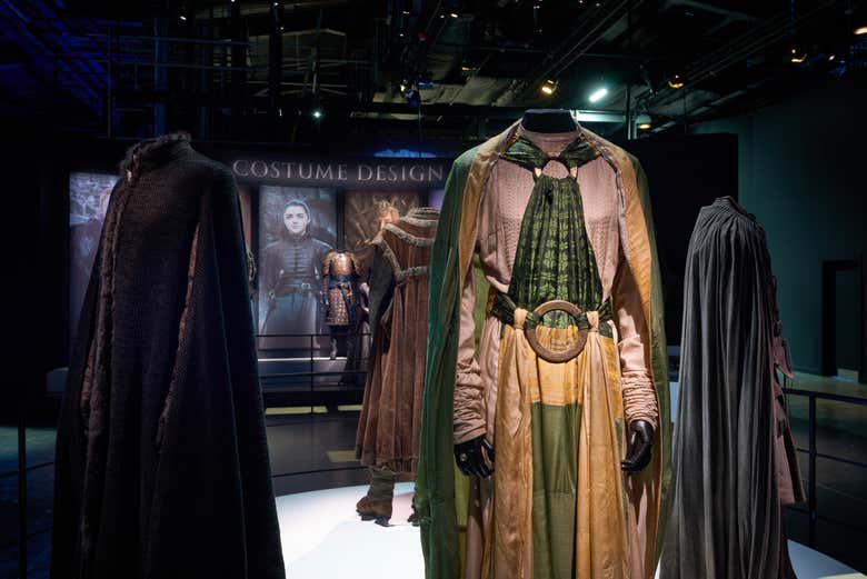 Detail of the Game of Thrones costumes
