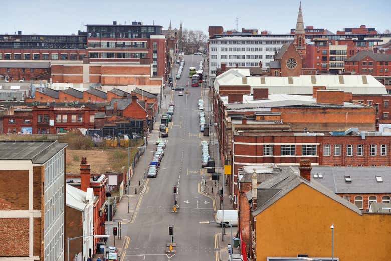 Vista panorámica de Digbeth