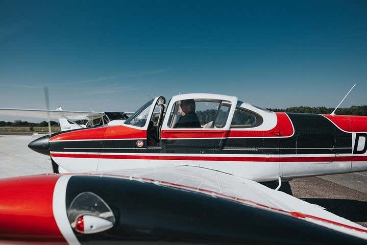 La avioneta en la que viajaremos