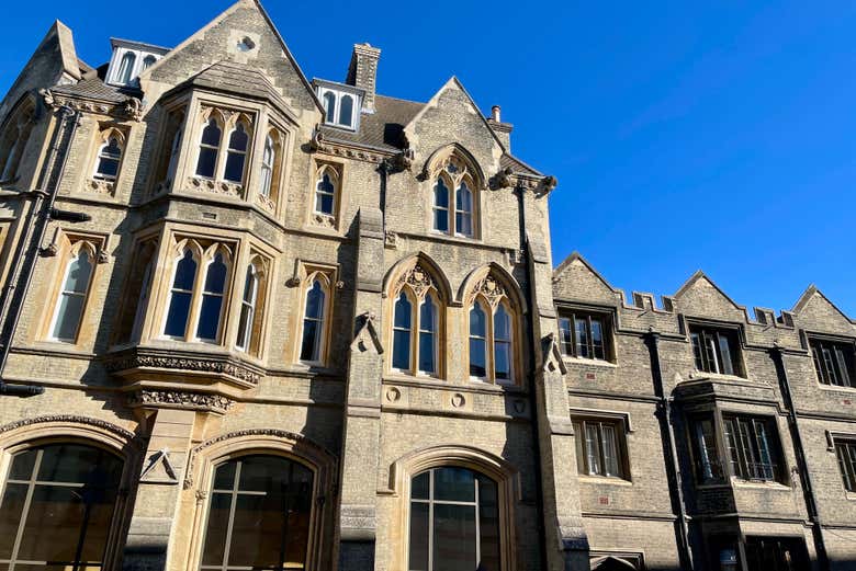 Fachada del Corpus Christi College