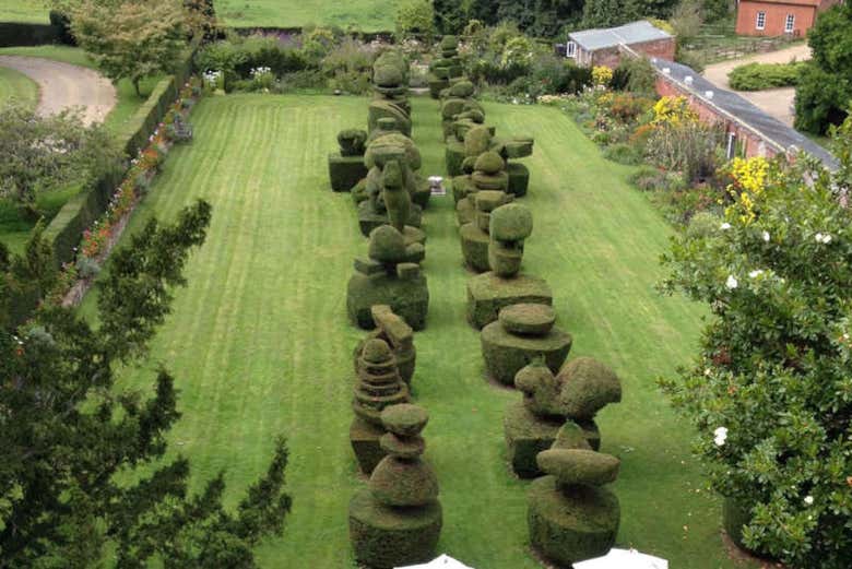 Entrée des jardins de Mount Ephraim 