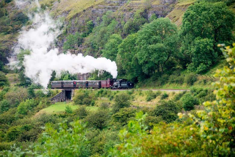 Tren en Brecon Beacons