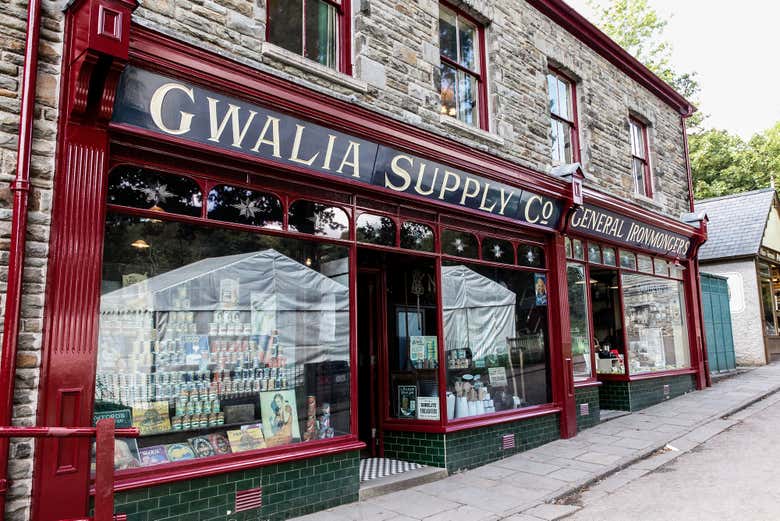 Una tienda en el Museo de St. Fagans