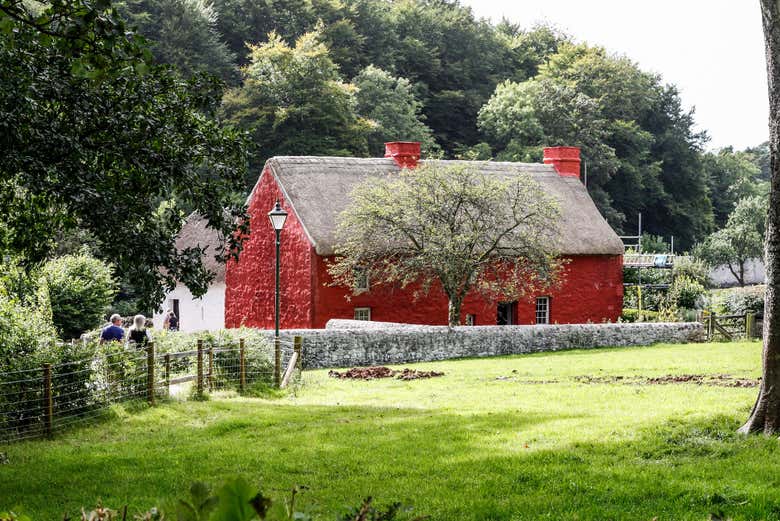 Una de las casas del Museo de St. Fagans