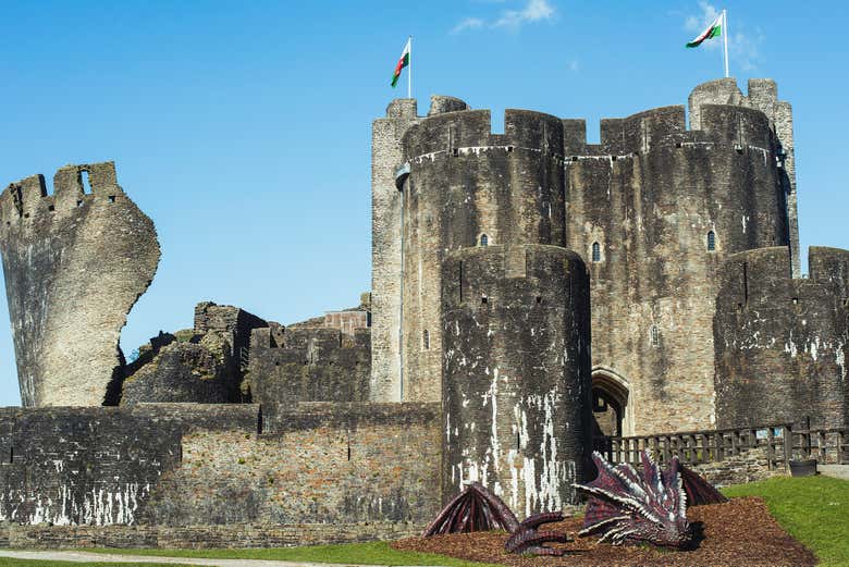 Descubriremos las historias del castillo de Caerphilly