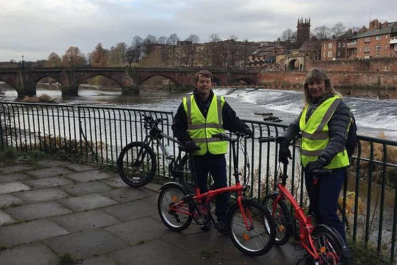Cycling around Chester