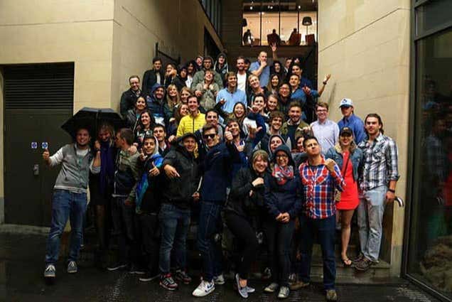Você fará amigos durante o tour