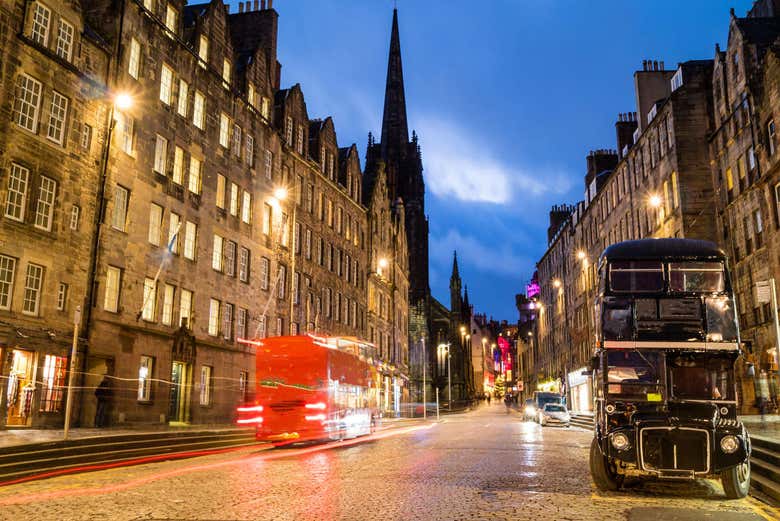 Recorriendo la Royal Mile