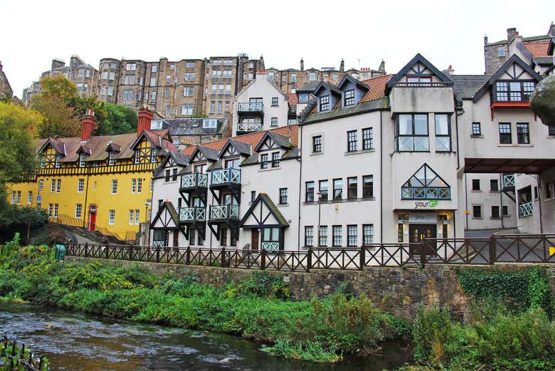 Casas típicas de Dean Village
