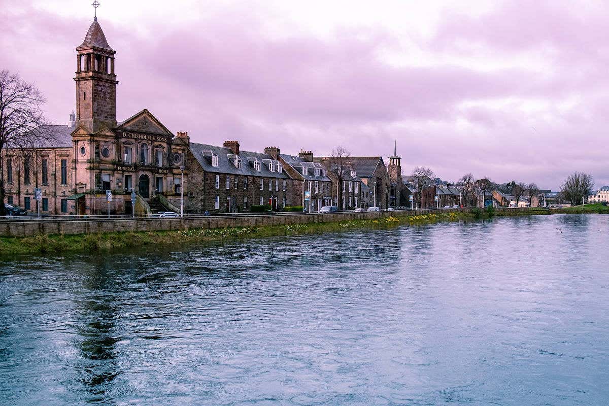 Disfrutando del tour por Inverness