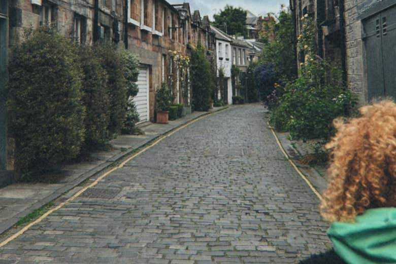 Circus Lane, una de las calles más bonitas de Edimburgo