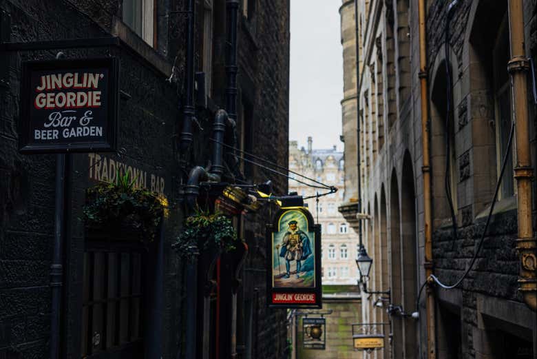 Cartel de Jinglin' Geordie Bar