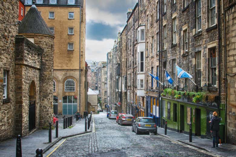Casco antiguo de la ciudad de Edimburgo