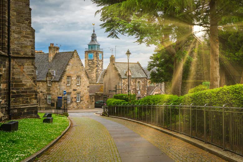 Paseando por el centro histórico de Stirling