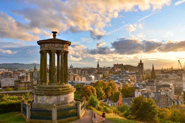 Édimbourg depuis la colline de Calton