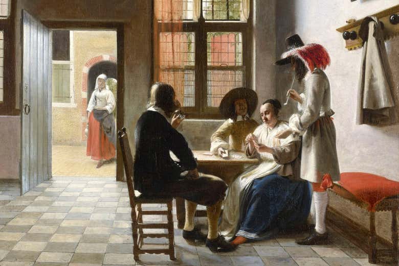 Una de las obras expuestas en The King's Gallery