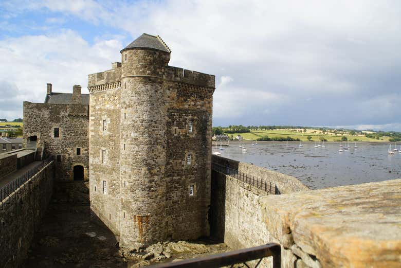 Detalle del castillo de Blackness