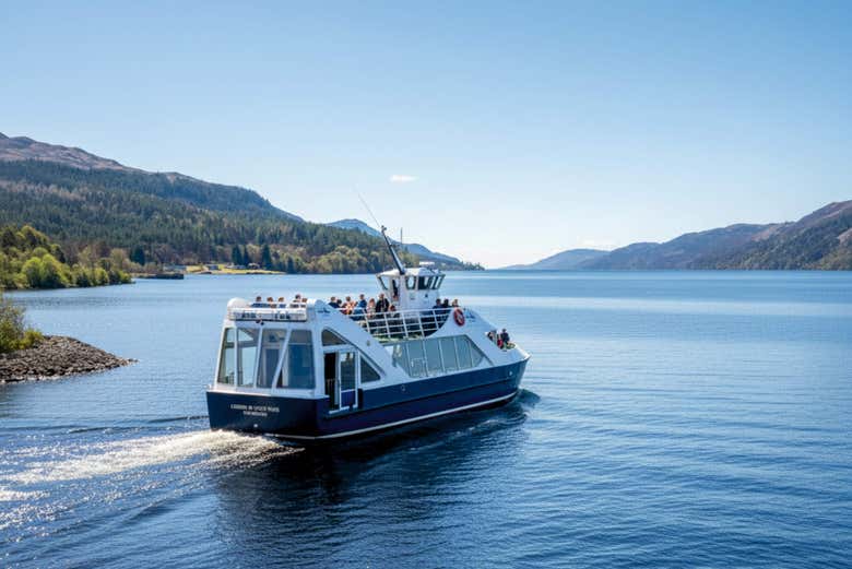 Cruzeiro no lago Ness