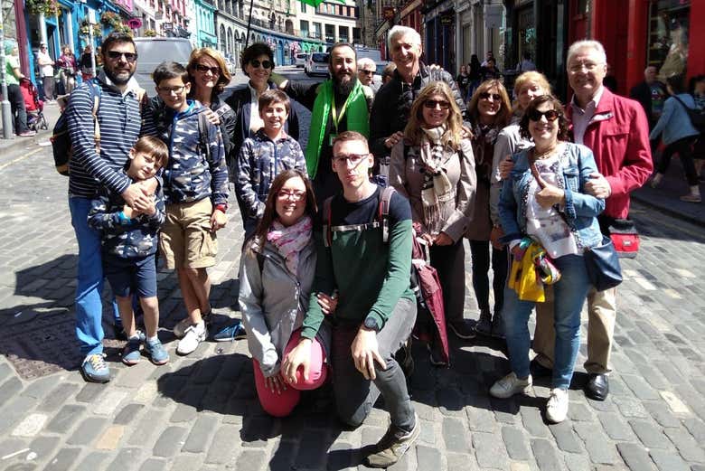 Durante a visita guiada!