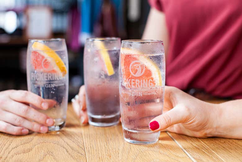 Tomaréis un rico Gin tonic