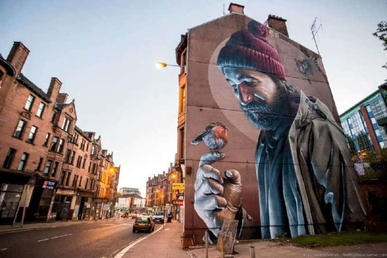 Grafitis en Glasgow
