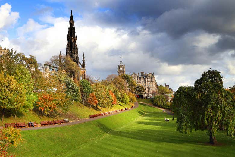Princes Street gardens
