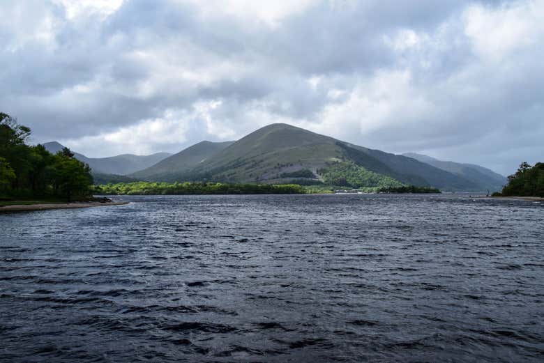 Vistas del lago Lomond