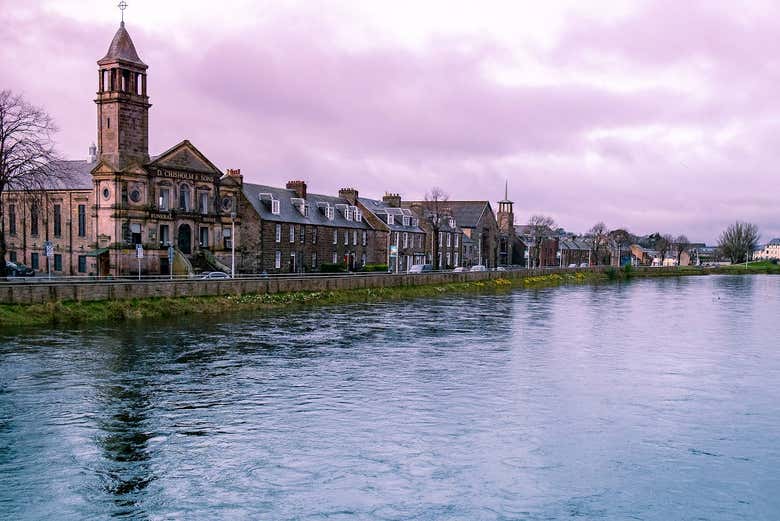 Disfrutando del tour por Inverness
