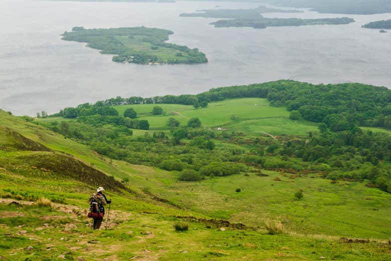 Paesaggi del lago Lomond