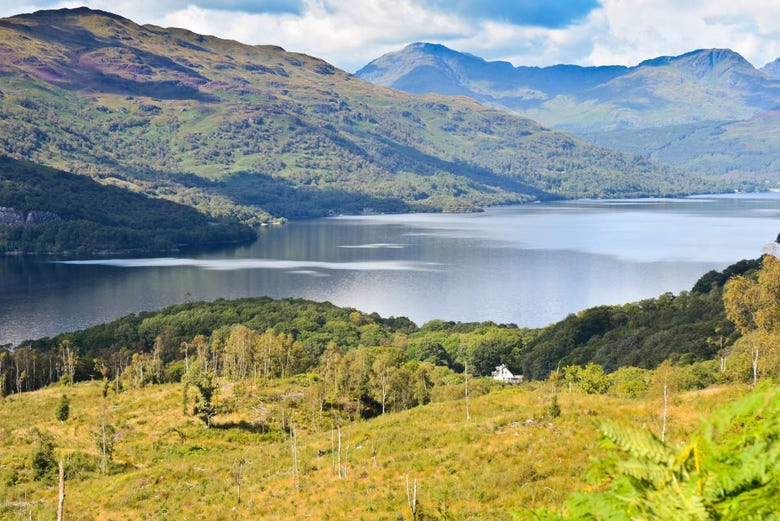 Loch Lomond, na região escocesa das Highlands