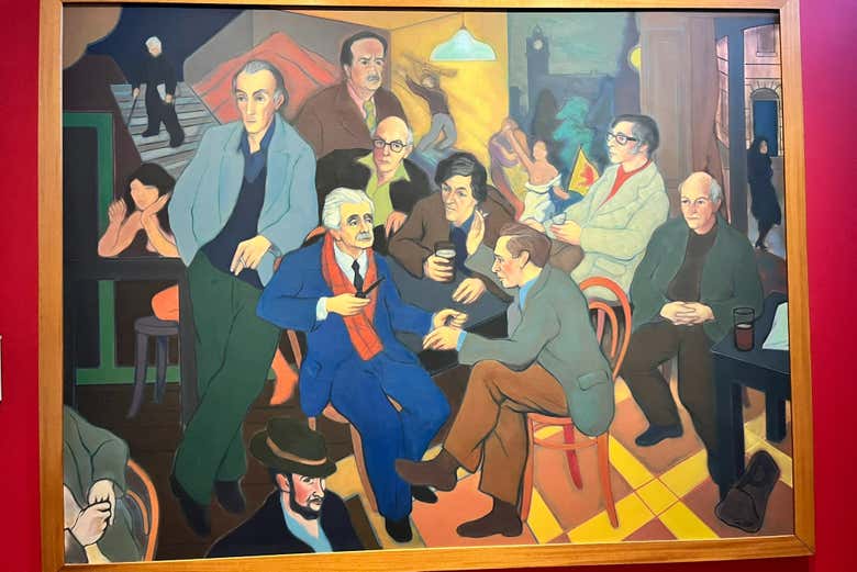 Pub de los Poetas, en la Galería Nacional de Retratos