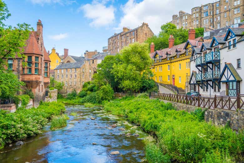 Panorámica de Dean Village