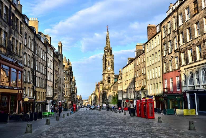Traversez la Royal Mile d'Édimbourg