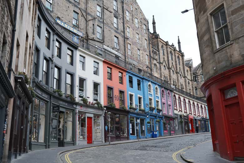 Parcourez les rues de la capitale écossaise