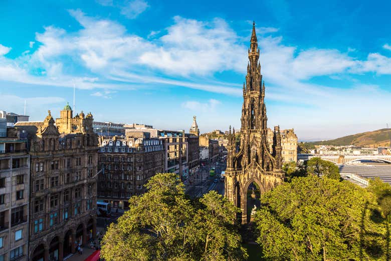 Scott Monument a Edimburgo