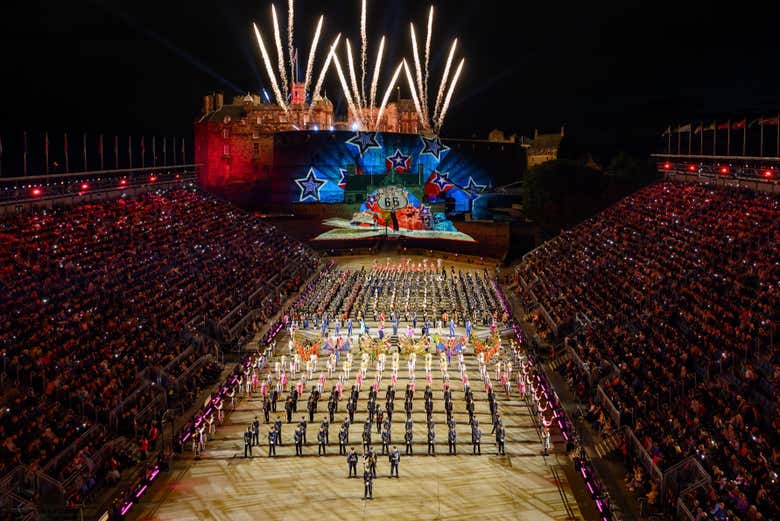 Veréis uno de los espectáculos más importantes de Edimburgo