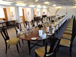 Royal Yacht Britannia, comedor principal