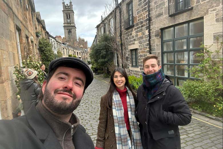 ¡Foto con el guía!