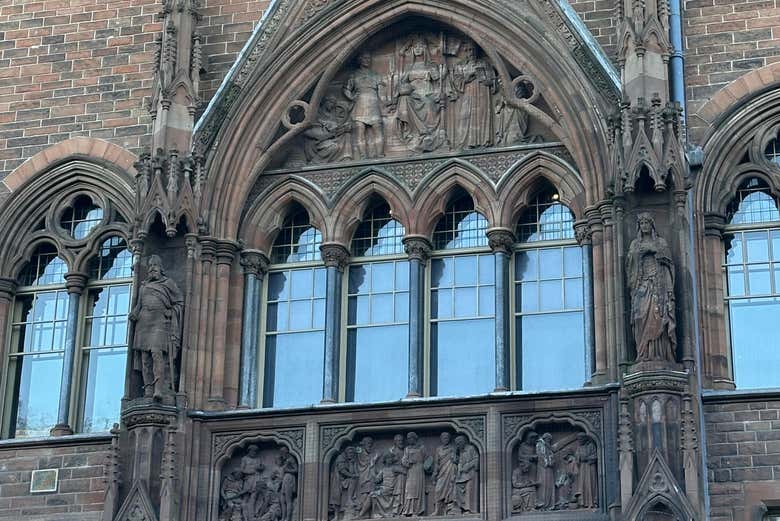 Esculturas de piedra del Portrait Museum 